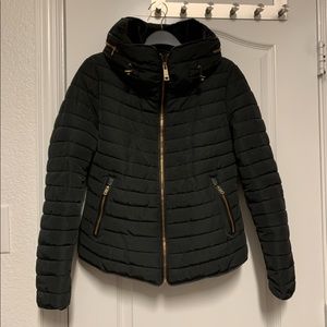 puffer jacket women zara
